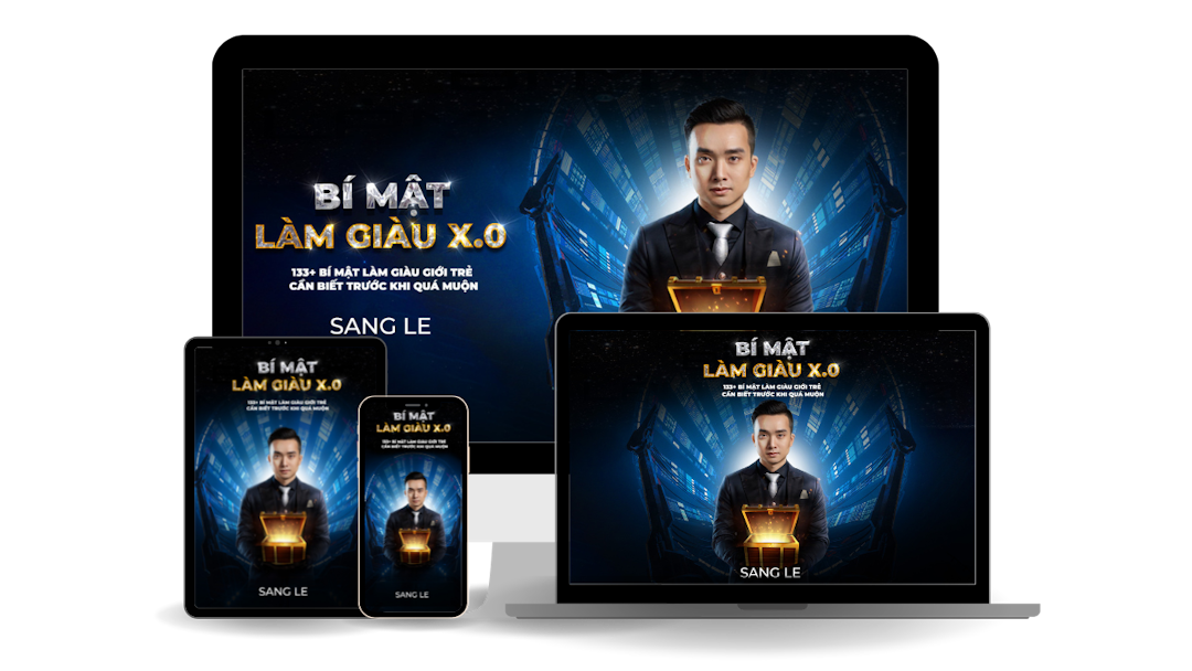Sang Le Tech - Anh bia sach Bi Mat Lam Giau X.0